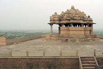 The Sas-Bahu temple of Gwalior.