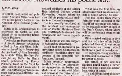 EL Doctor showcases his poetic side
